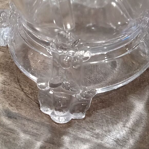 Hobbs Brockunier 1876 antique Bearded Man / Viking sugar bowl 8" x 5: - Picture 3 of 4